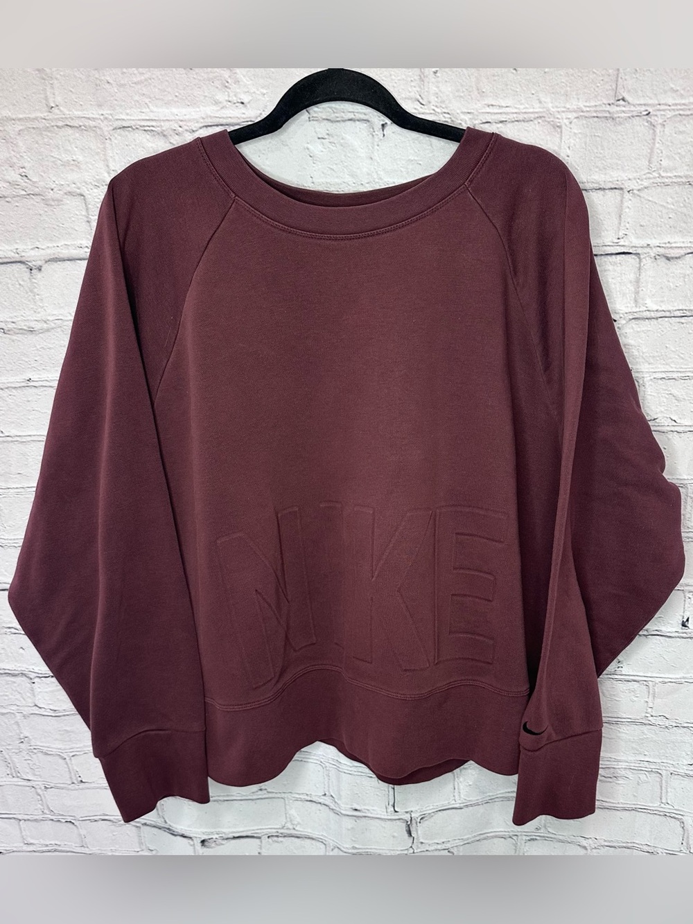 Nike Dri-FIT Maroon Sweatshirt